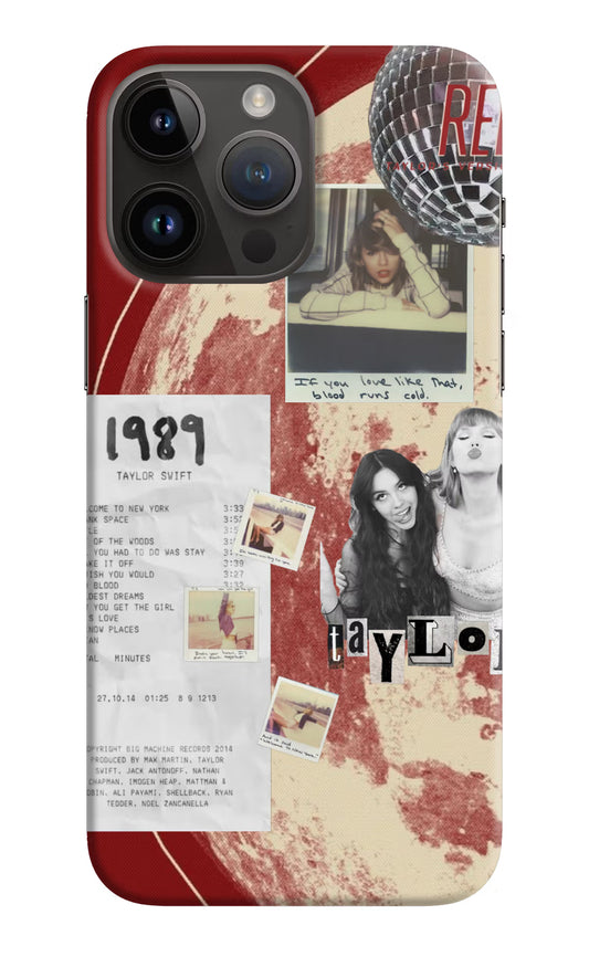 Taylor Swift iPhone 14 Pro Max Back Cover