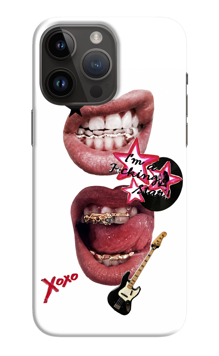 Rockstar iPhone 14 Pro Max Back Cover, Hard case