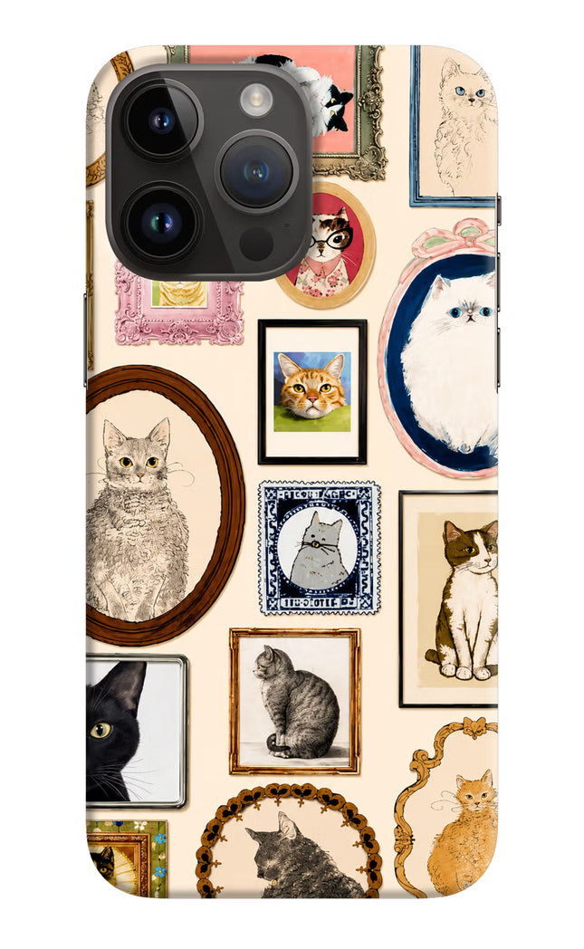 Mirror Cats iPhone 14 Pro Max Hard Case Back Cover by Casekaro
