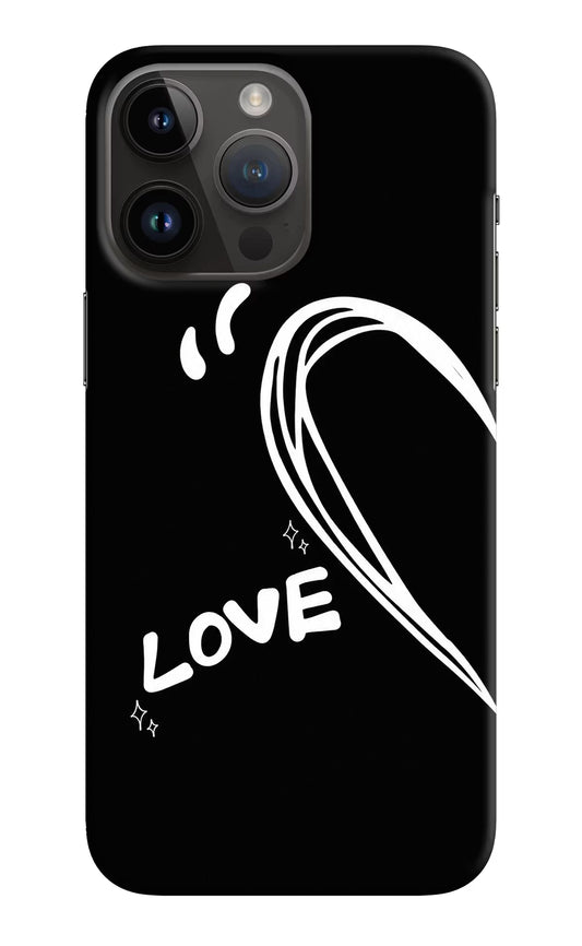 Love Line iPhone 14 Pro Max Hard Case Back Cover by Casekaro