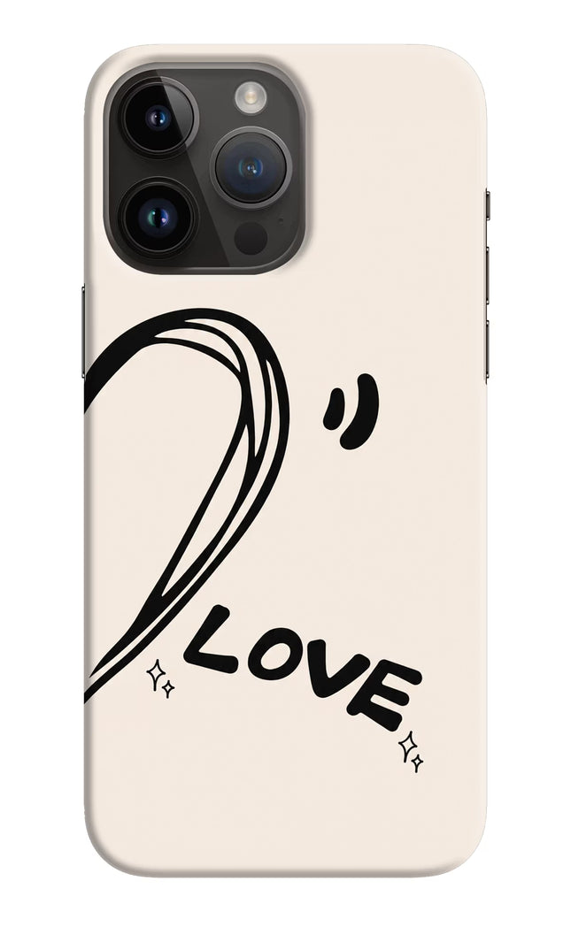 Soul Line iPhone 14 Pro Max Hard Case Back Cover by Casekaro