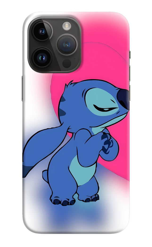 Stitch Hug iPhone 14 Pro Max Hard Case Back Cover by Casekaro