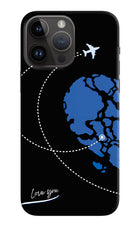 Love Orbit iPhone 14 Pro Max Hard Case Back Cover by Casekaro