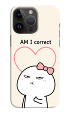 Always Right iPhone 14 Pro Max Hard Case Back Cover by Casekaro