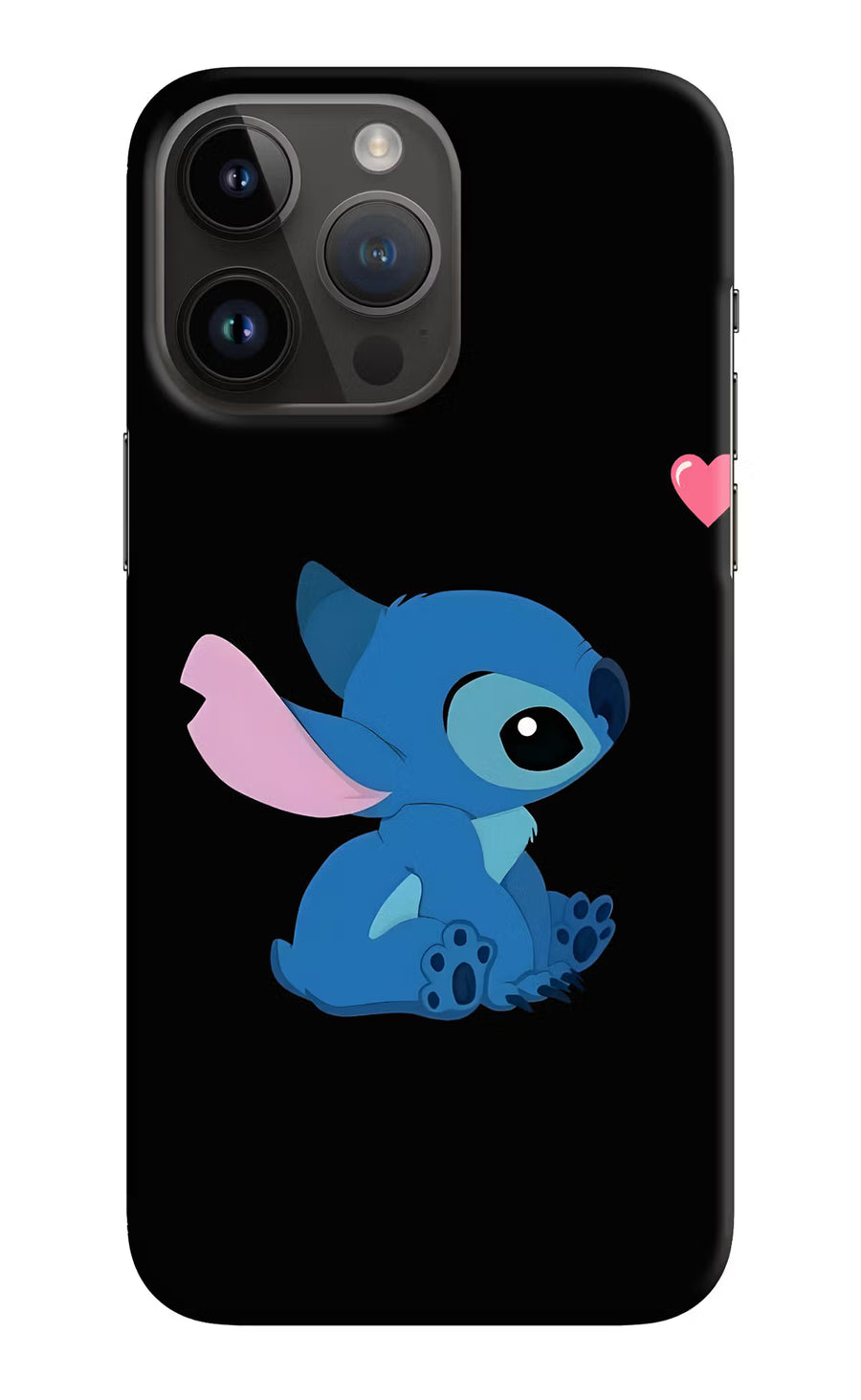 Stitch Crush iPhone 14 Pro Max Back Cover, Hard case