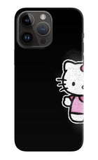 Kitty Charm iPhone 14 Pro Max Hard Case Back Cover by Casekaro
