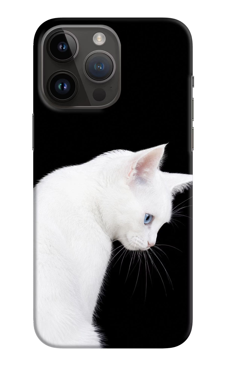 Snow Gaze iPhone 14 Pro Max Back Cover, Hard case