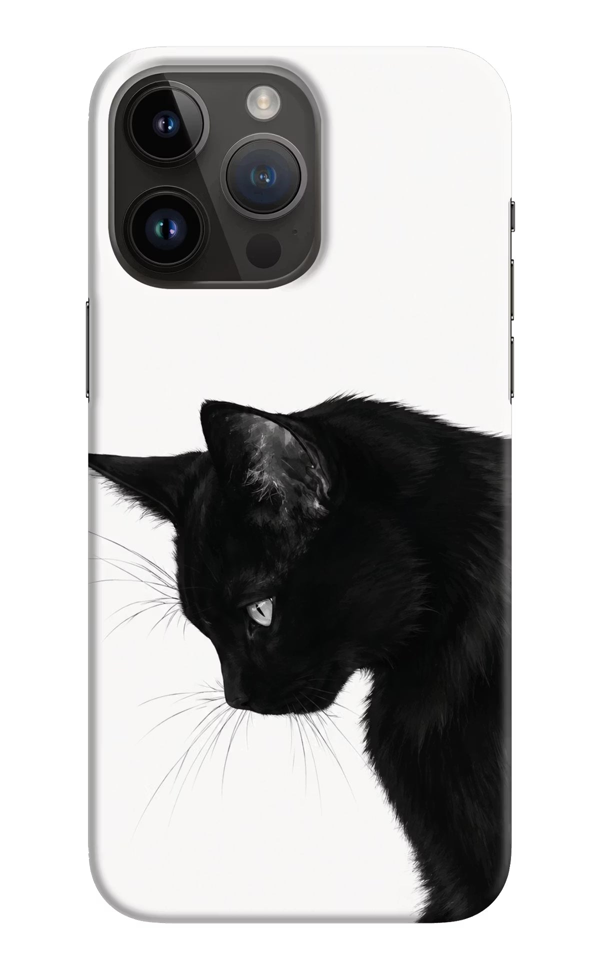 Shadow Gaze iPhone 14 Pro Max Hard Case Back Cover by Casekaro