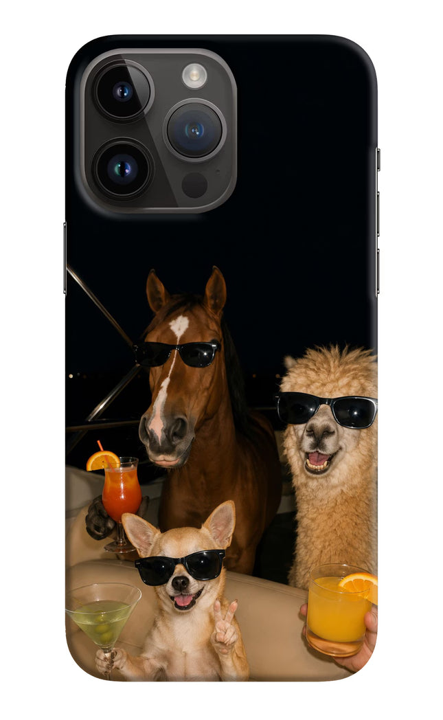 Party Squad iPhone 14 Pro Max Hard Case Back Cover by Casekaro