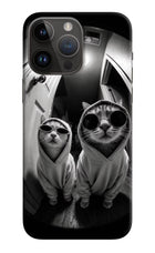 Hood Cats iPhone 14 Pro Max Hard Case Back Cover by Casekaro