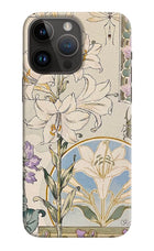 White Lily iPhone 14 Pro Max Back Cover