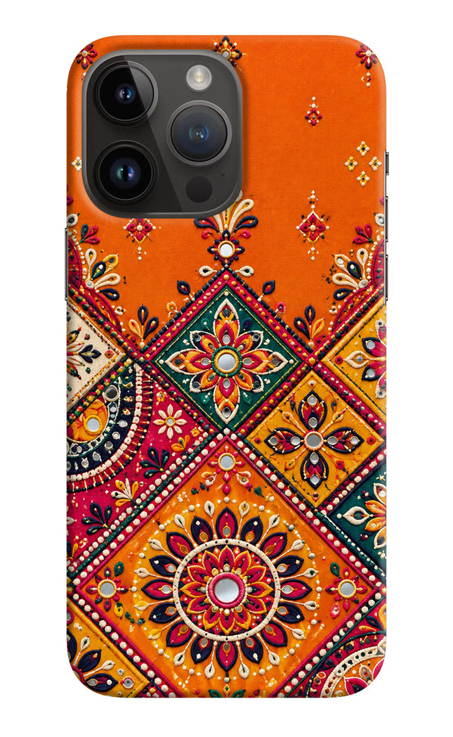 Kutch Glow iPhone 14 Pro Max Hard Case Back Cover by Casekaro