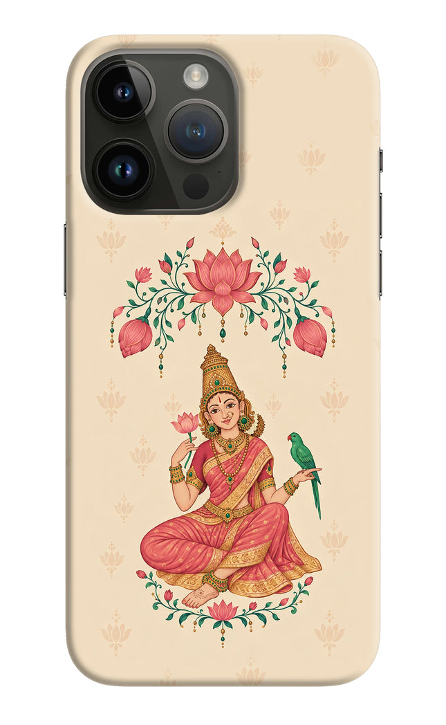 Goddess Lakshmi iPhone 14 Pro Max Back Cover