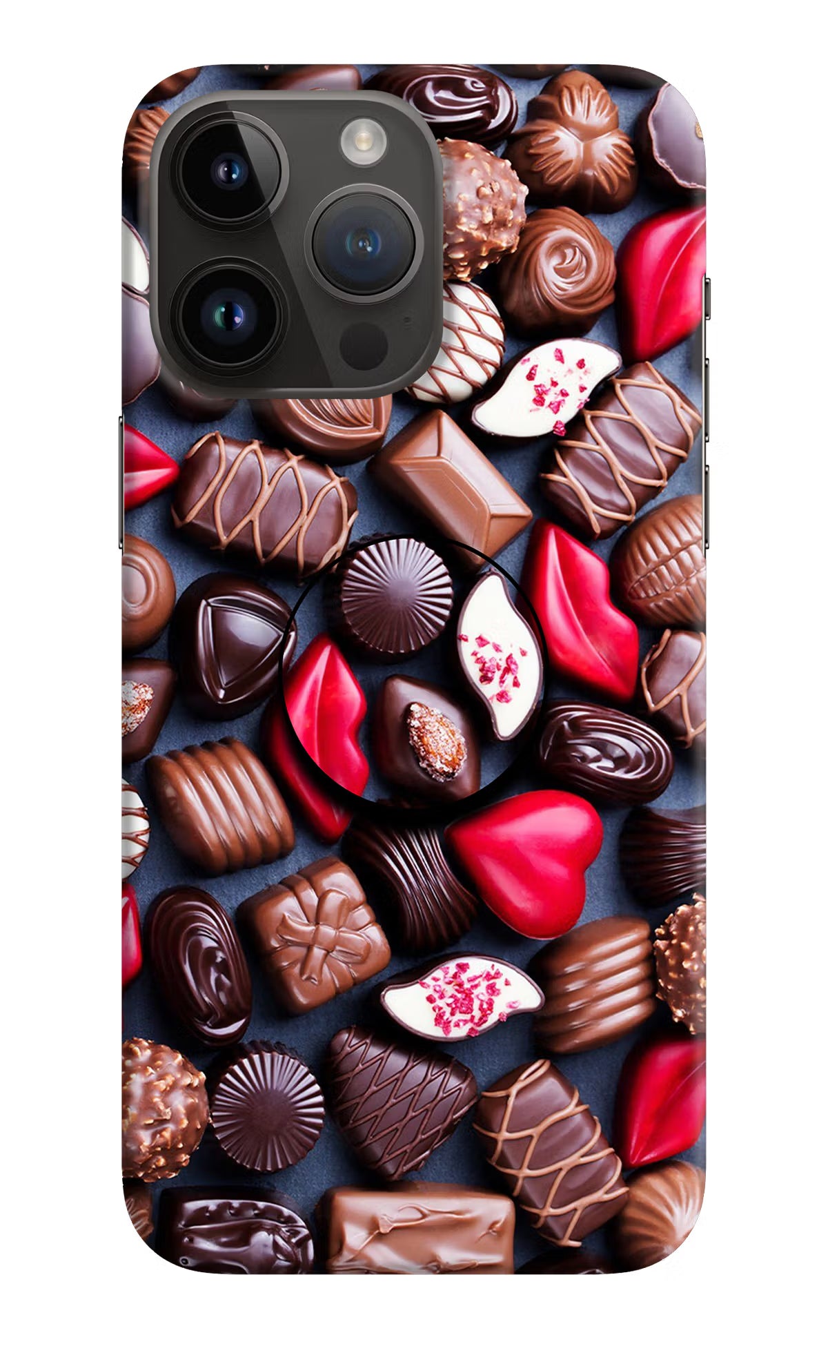 Chocolates iPhone 14 Pro Max Pop Case by Casekaro