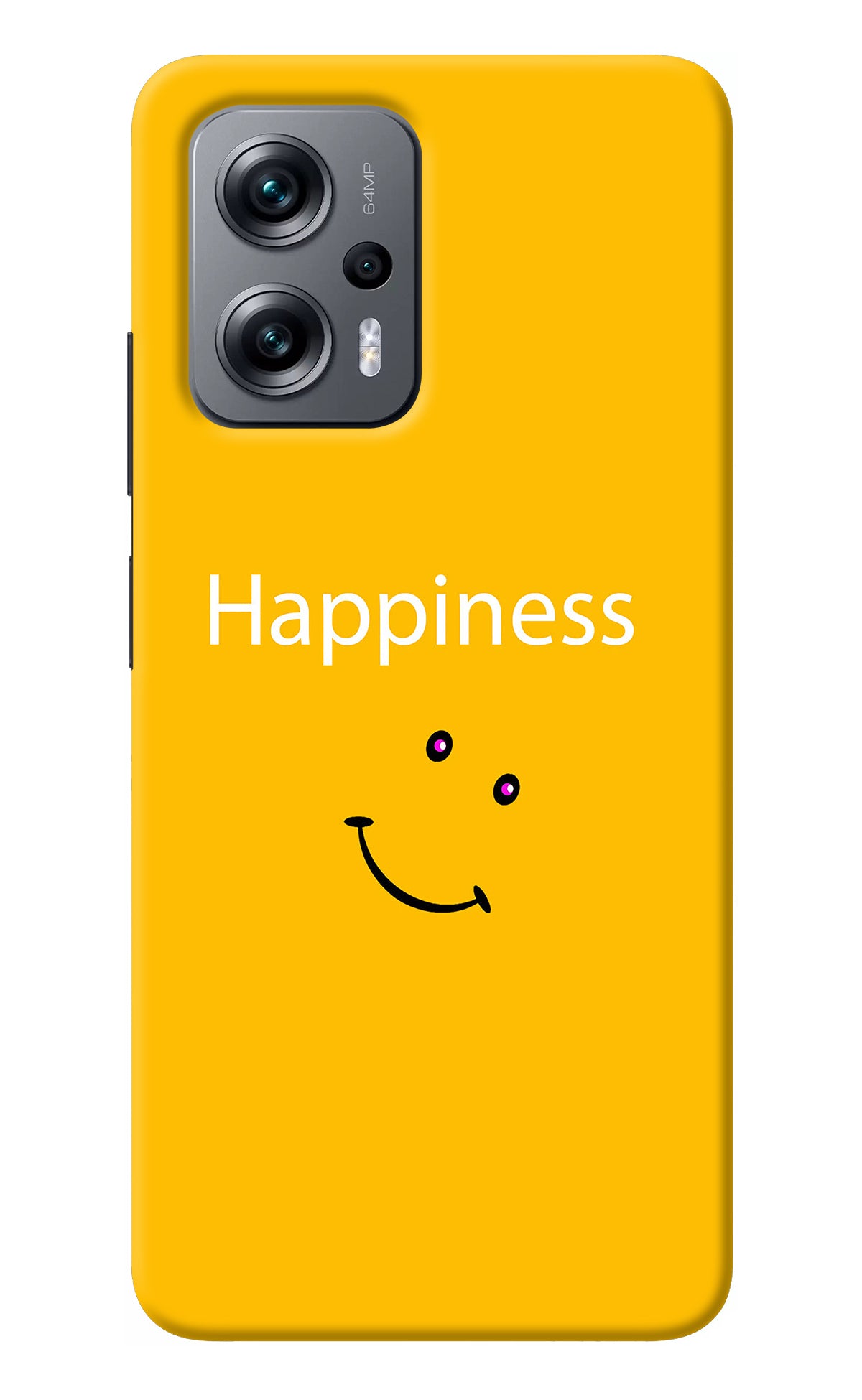 Happiness With Smiley Redmi K50i Back Cover