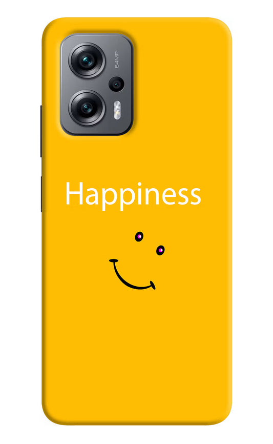 Happiness With Smiley Redmi K50i Hard Case Back Cover by Casekaro