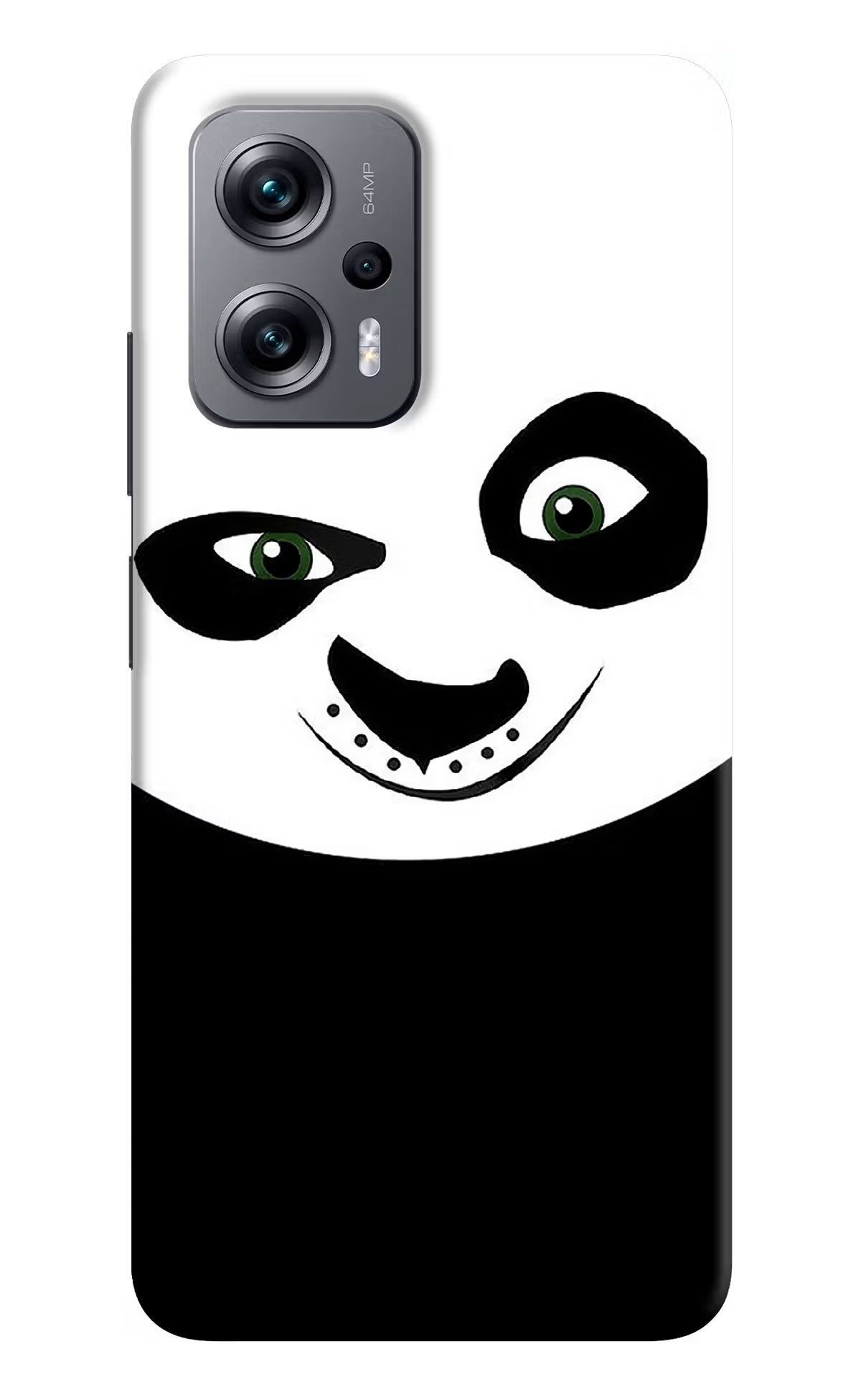 Panda Redmi K50i Hard Case Back Cover by Casekaro