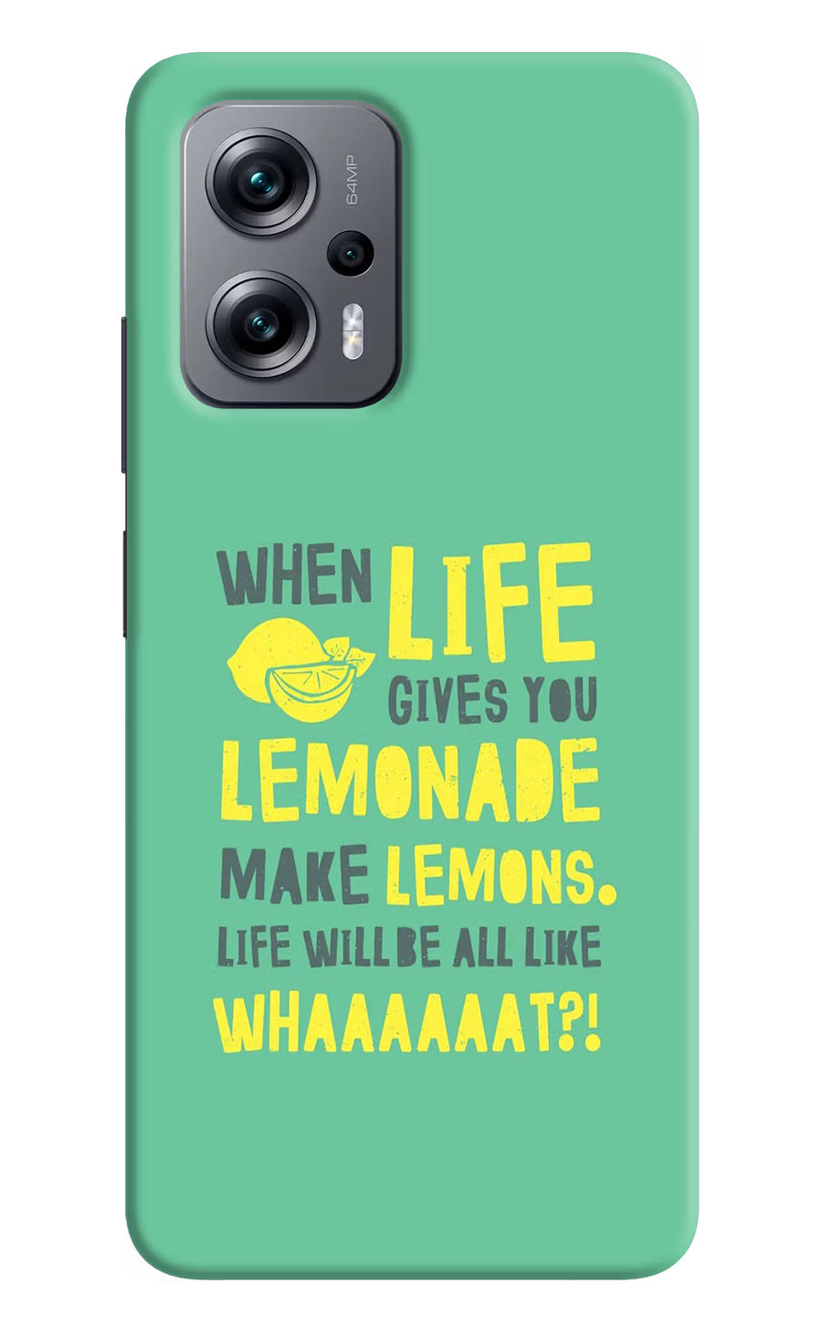 Quote Redmi K50i Back Cover, Hard case