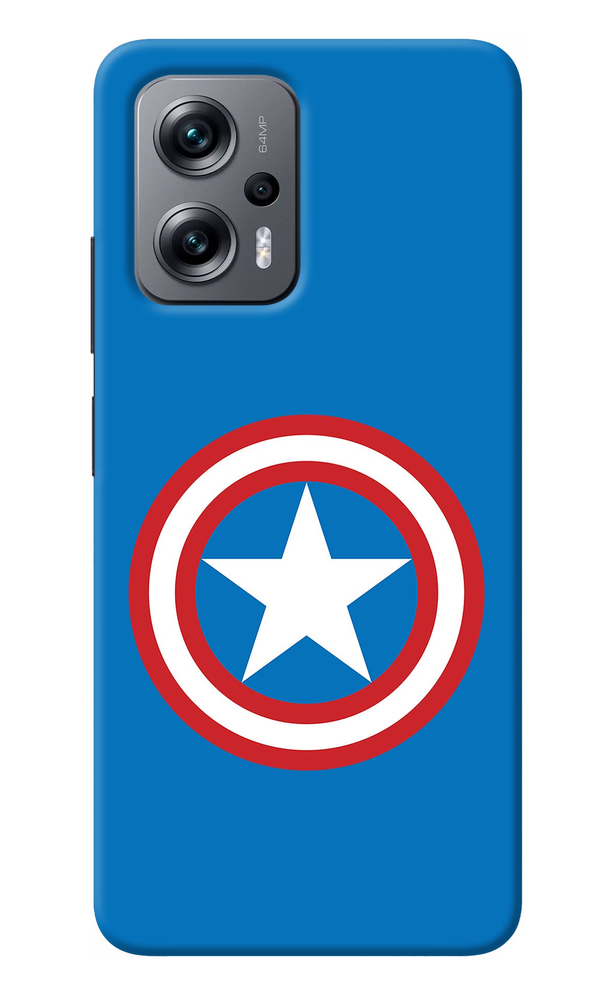 Captain America Logo Redmi K50i Back Cover