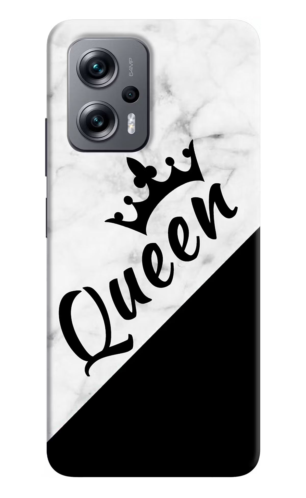 Queen Redmi K50i Hard Case Back Cover by Casekaro