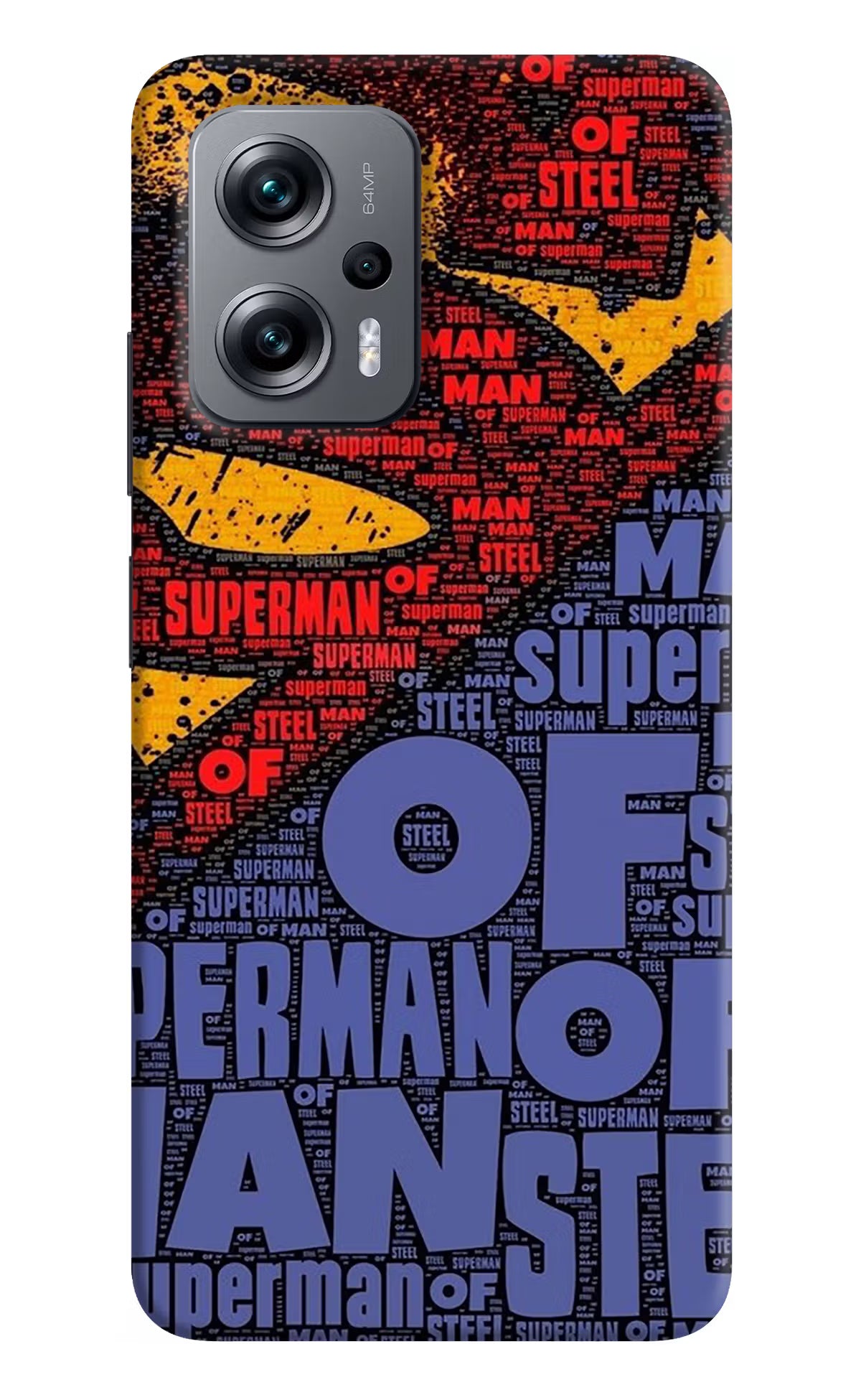 Superman Redmi K50i Hard Case Back Cover by Casekaro