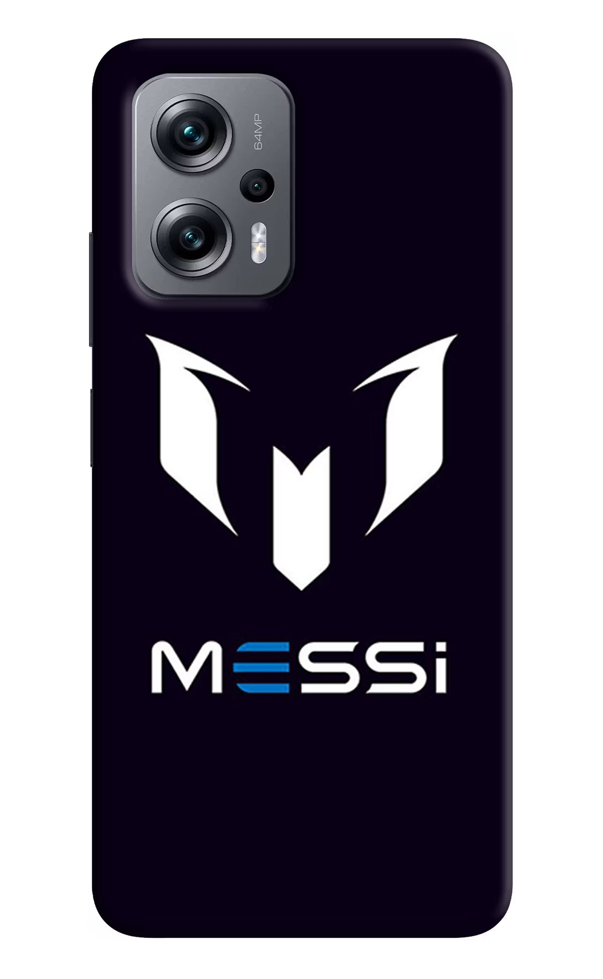 Messi Logo Redmi K50i Hard Case Back Cover by Casekaro