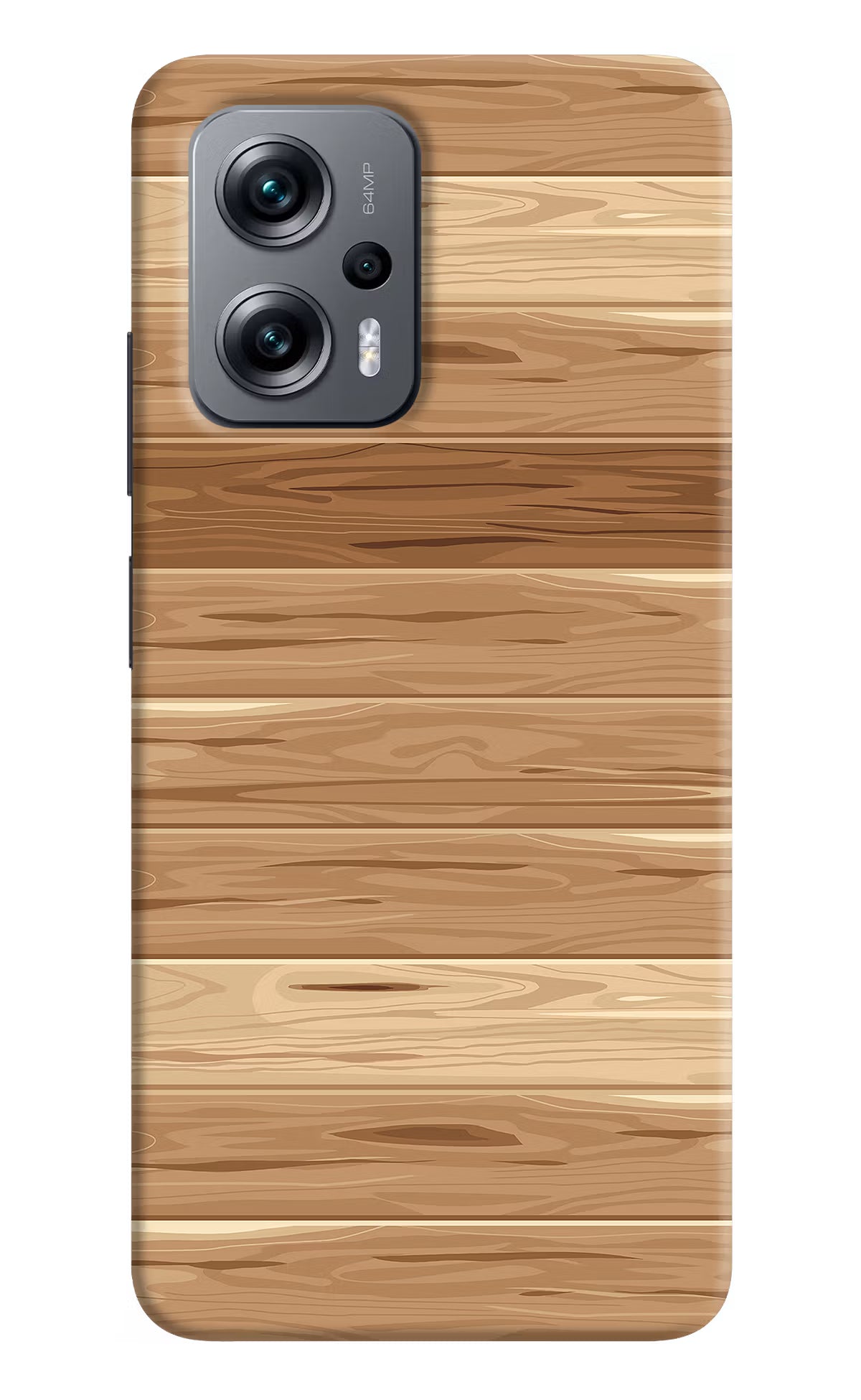 Wooden Vector Redmi K50i Hard Case Back Cover by Casekaro