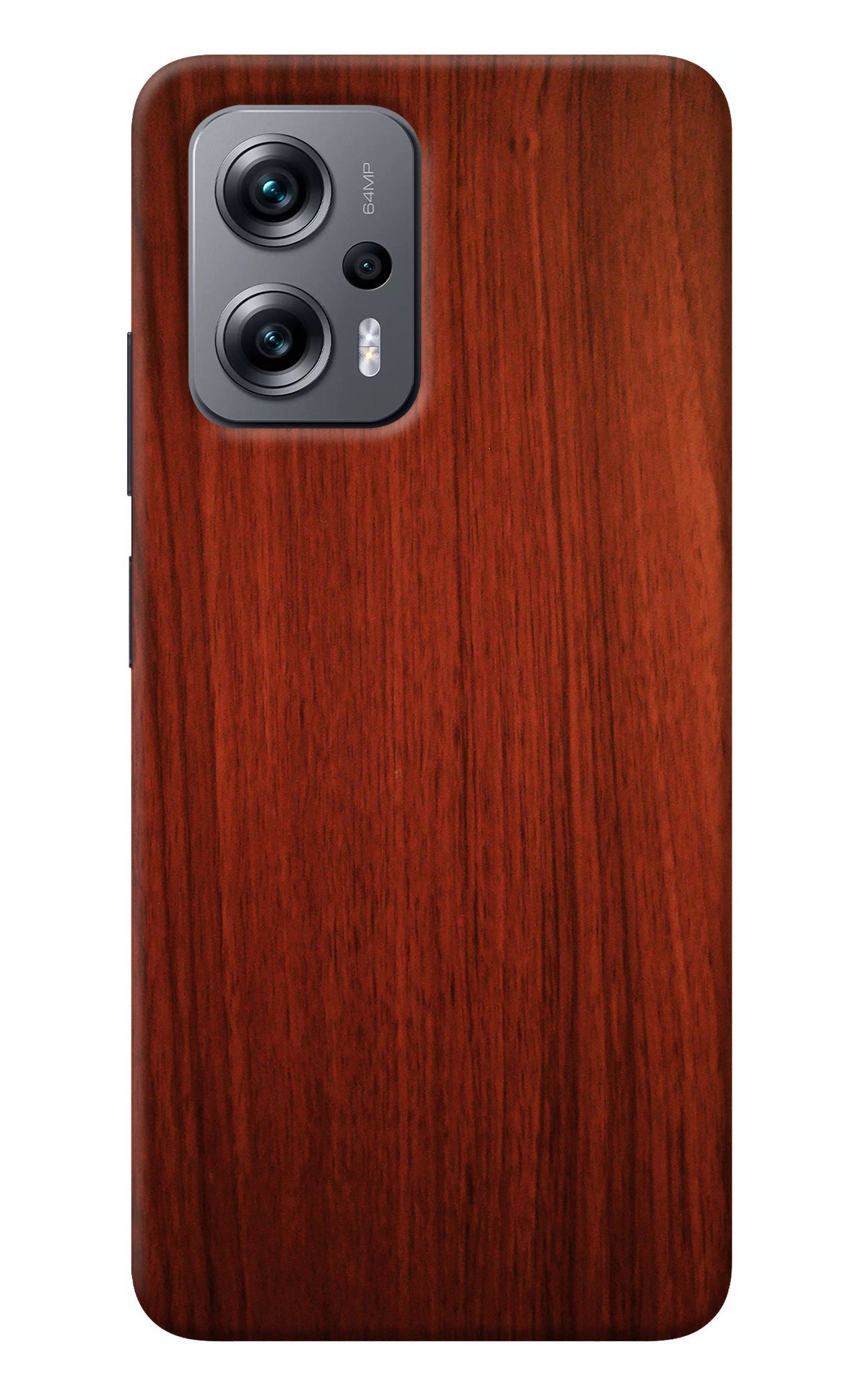 Wooden Plain Pattern Redmi K50i Back Cover