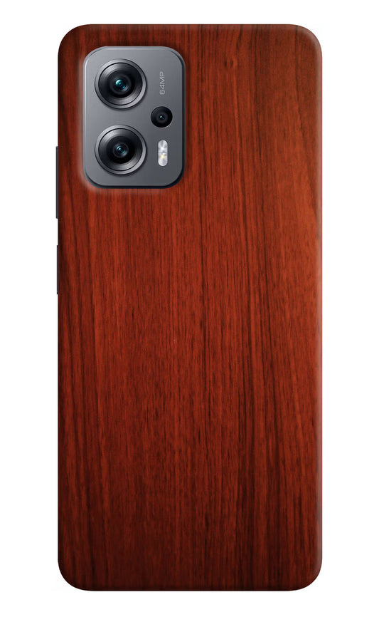 Wooden Plain Pattern Redmi K50i Hard Case Back Cover by Casekaro