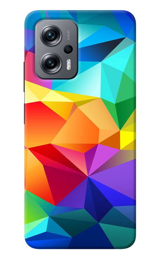 Abstract Pattern Redmi K50i Back Cover