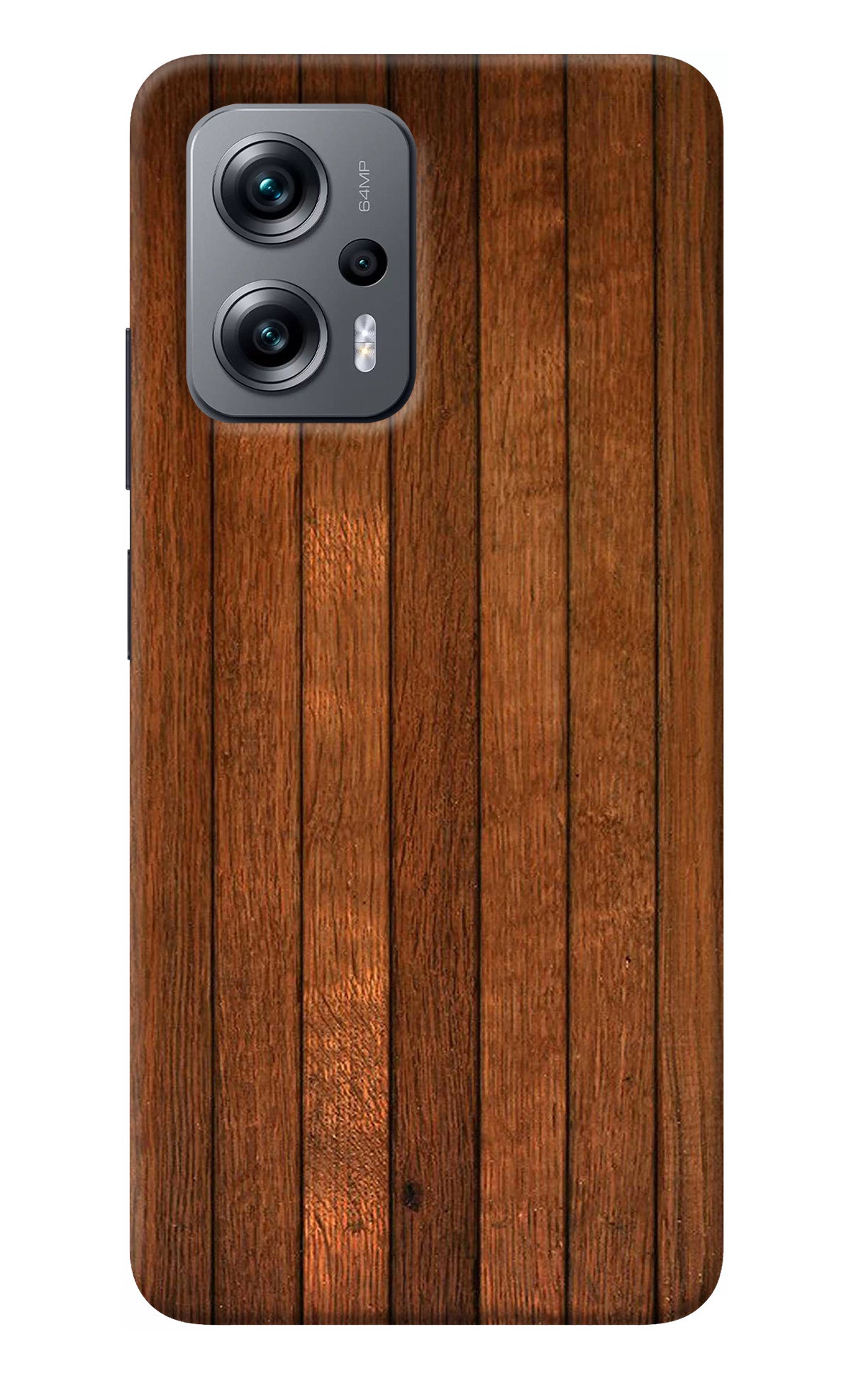 Wooden Artwork Bands Redmi K50i Back Cover