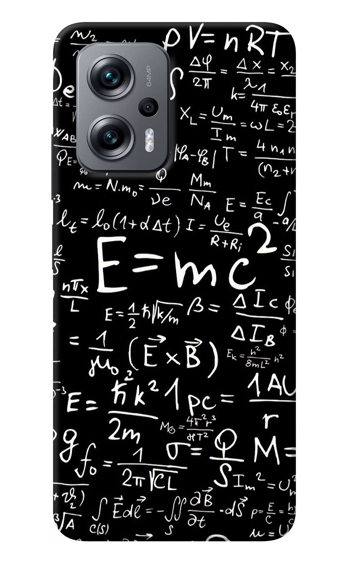 Physics Formula Redmi K50i Back Cover