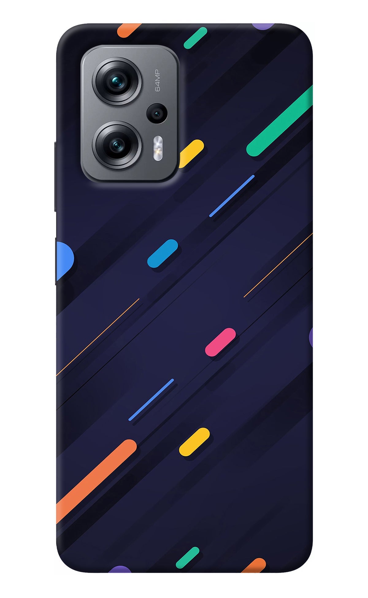 Abstract Design Redmi K50i Back Cover