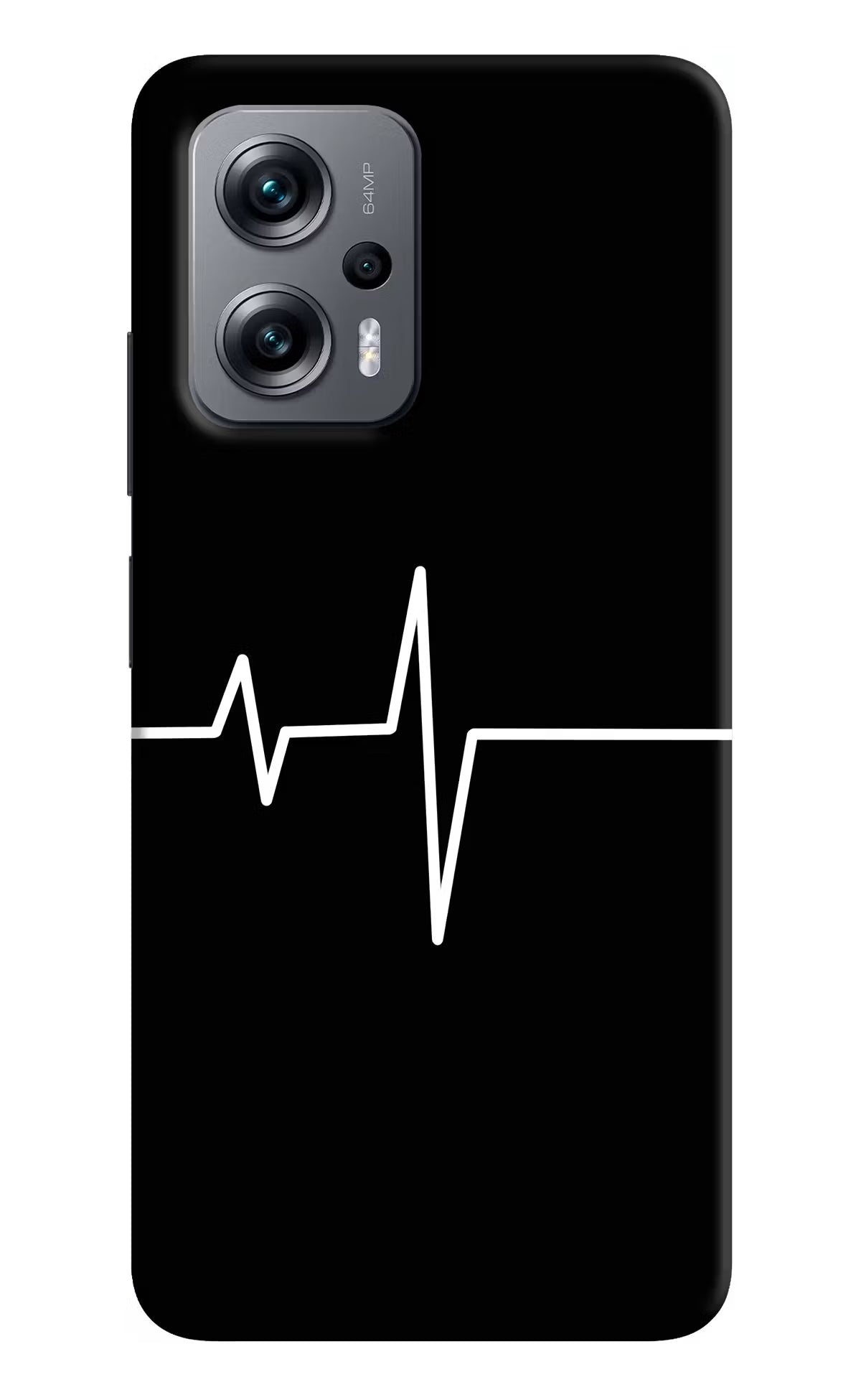 Heart Beats Redmi K50i Hard Case Back Cover by Casekaro
