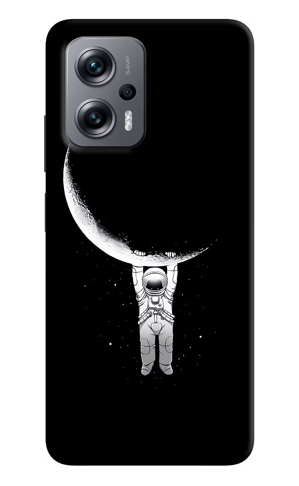 Moon Space Redmi K50i Hard Case Back Cover by Casekaro