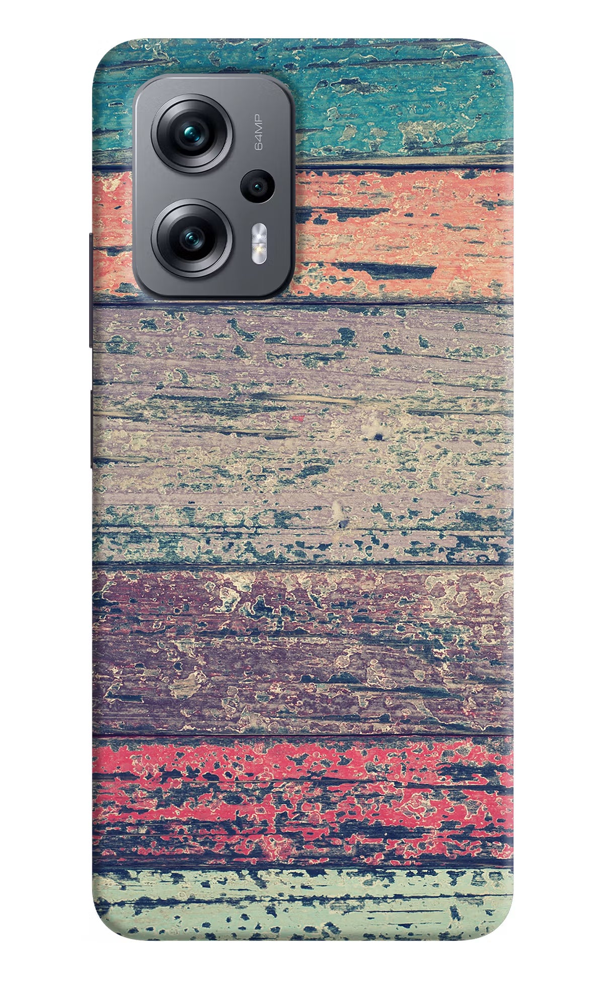Colourful Wall Redmi K50i Hard Case Back Cover by Casekaro