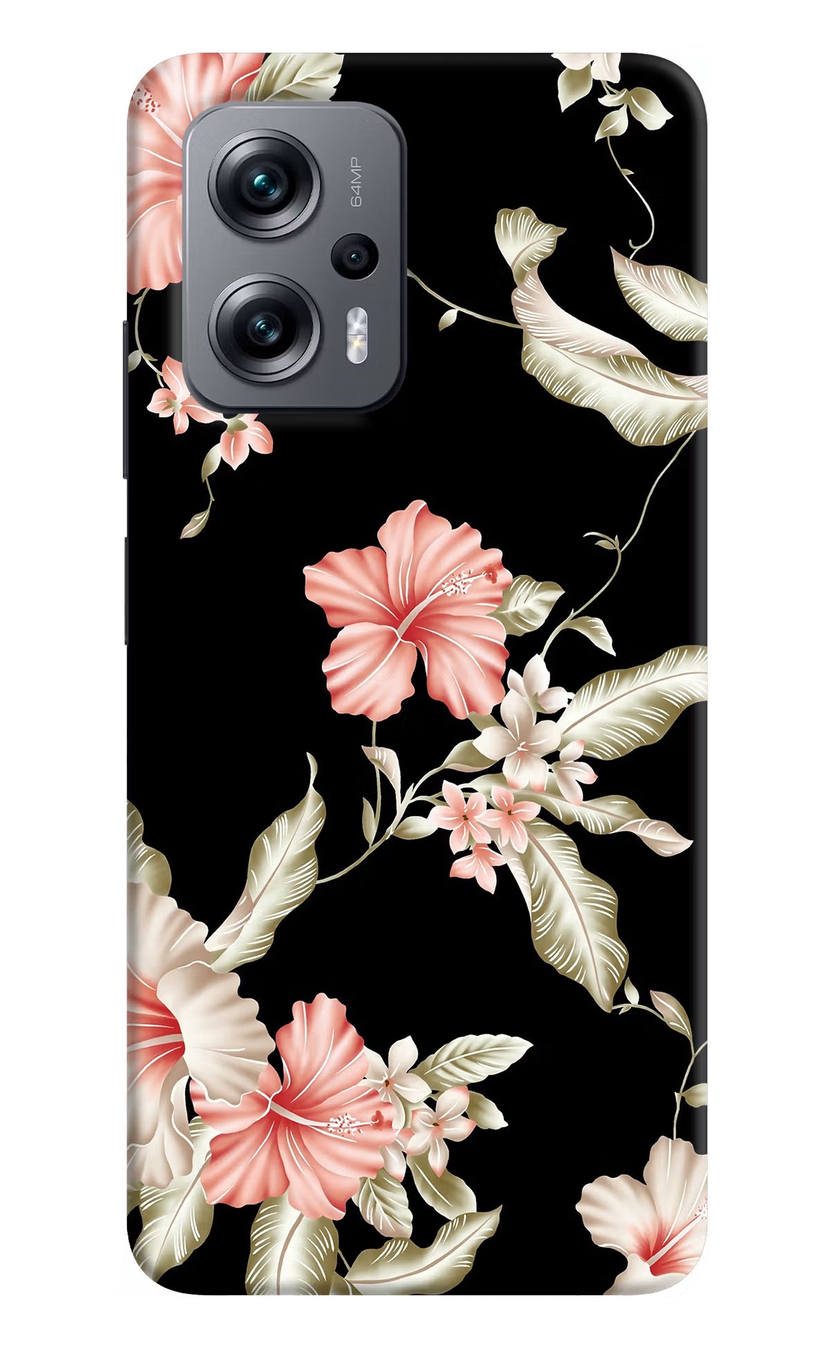Flowers Redmi K50i Hard Case Back Cover by Casekaro