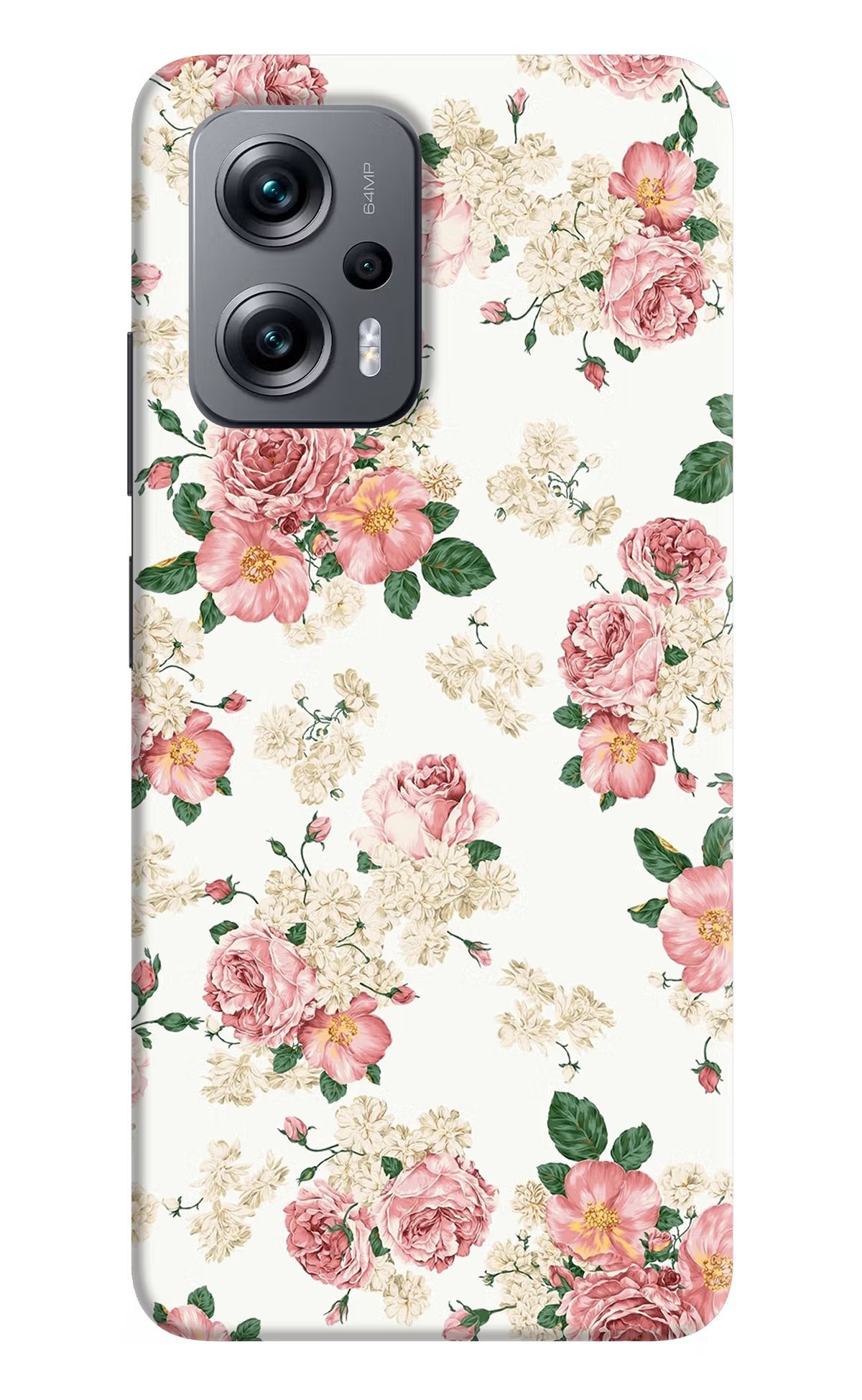 Flowers Redmi K50i Hard Case Back Cover by Casekaro