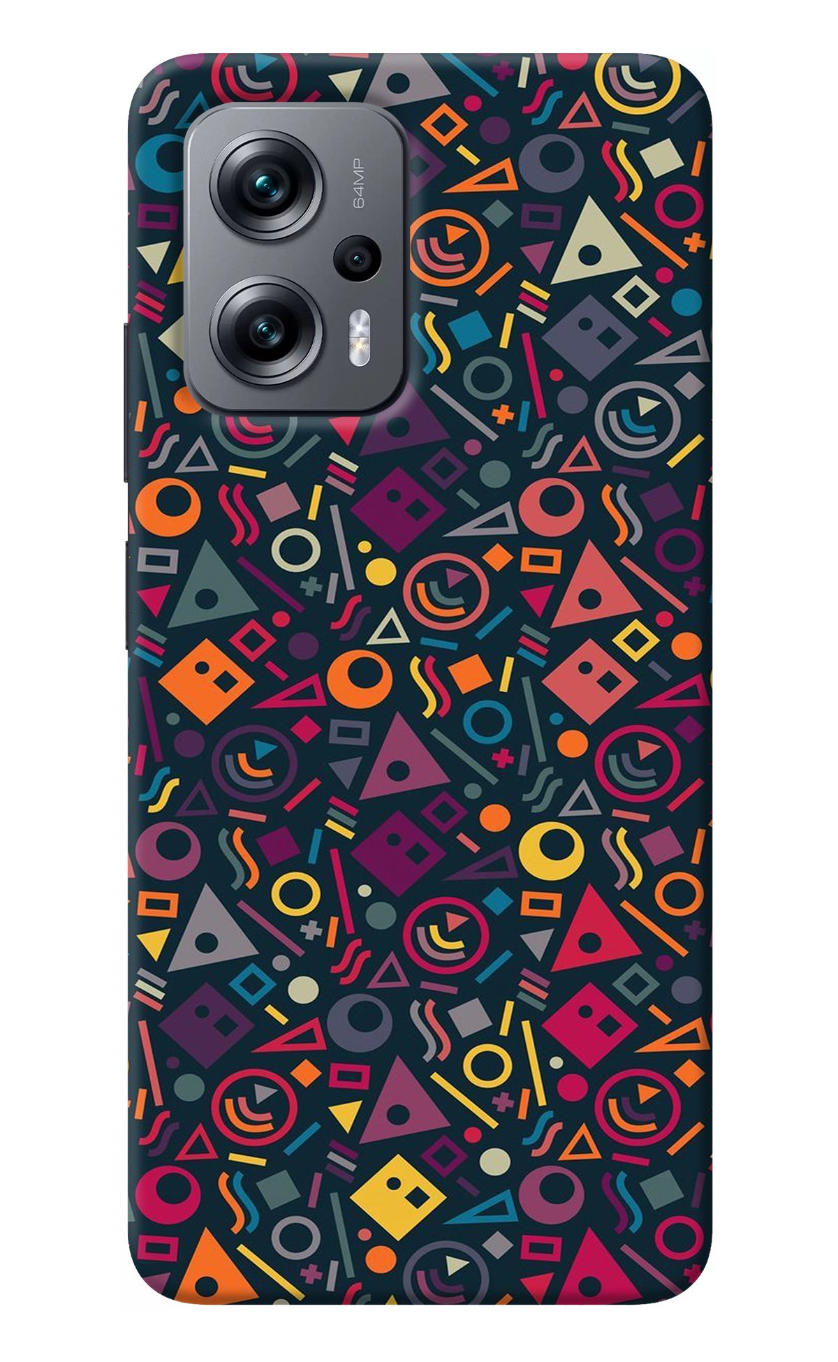 Geometric Abstract Redmi K50i Back Cover