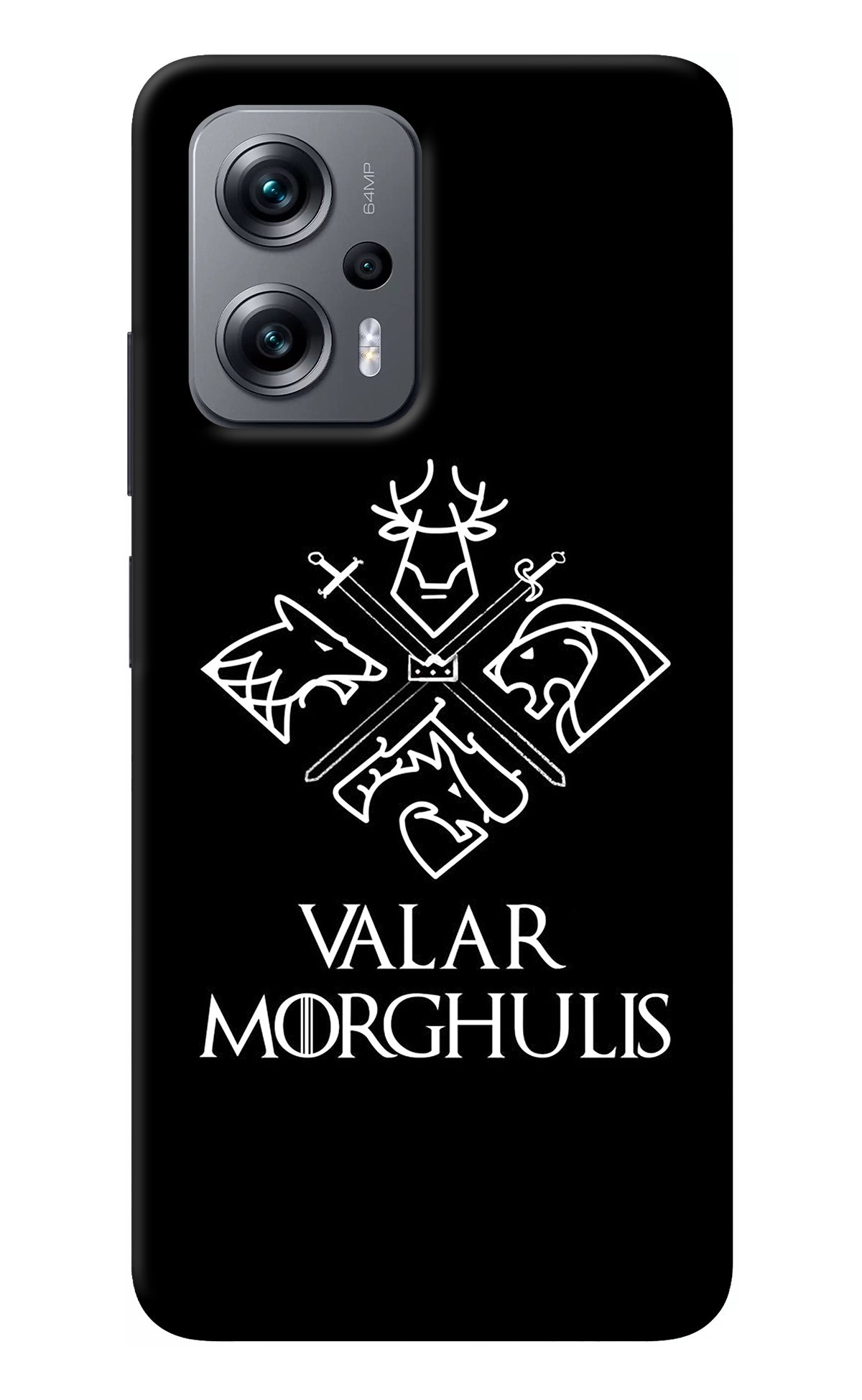 Valar Morghulis | Game Of Thrones Redmi K50i Back Cover