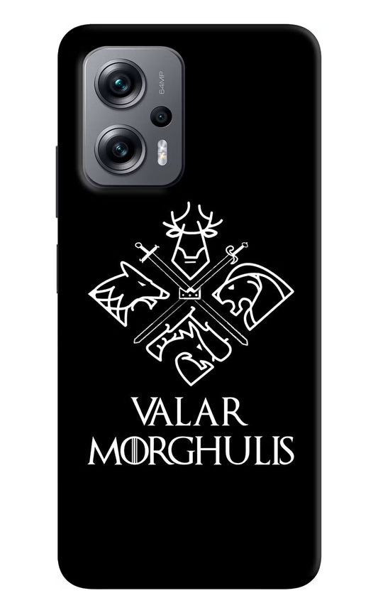 Valar Morghulis | Game Of Thrones Redmi K50i Hard Case Back Cover by Casekaro
