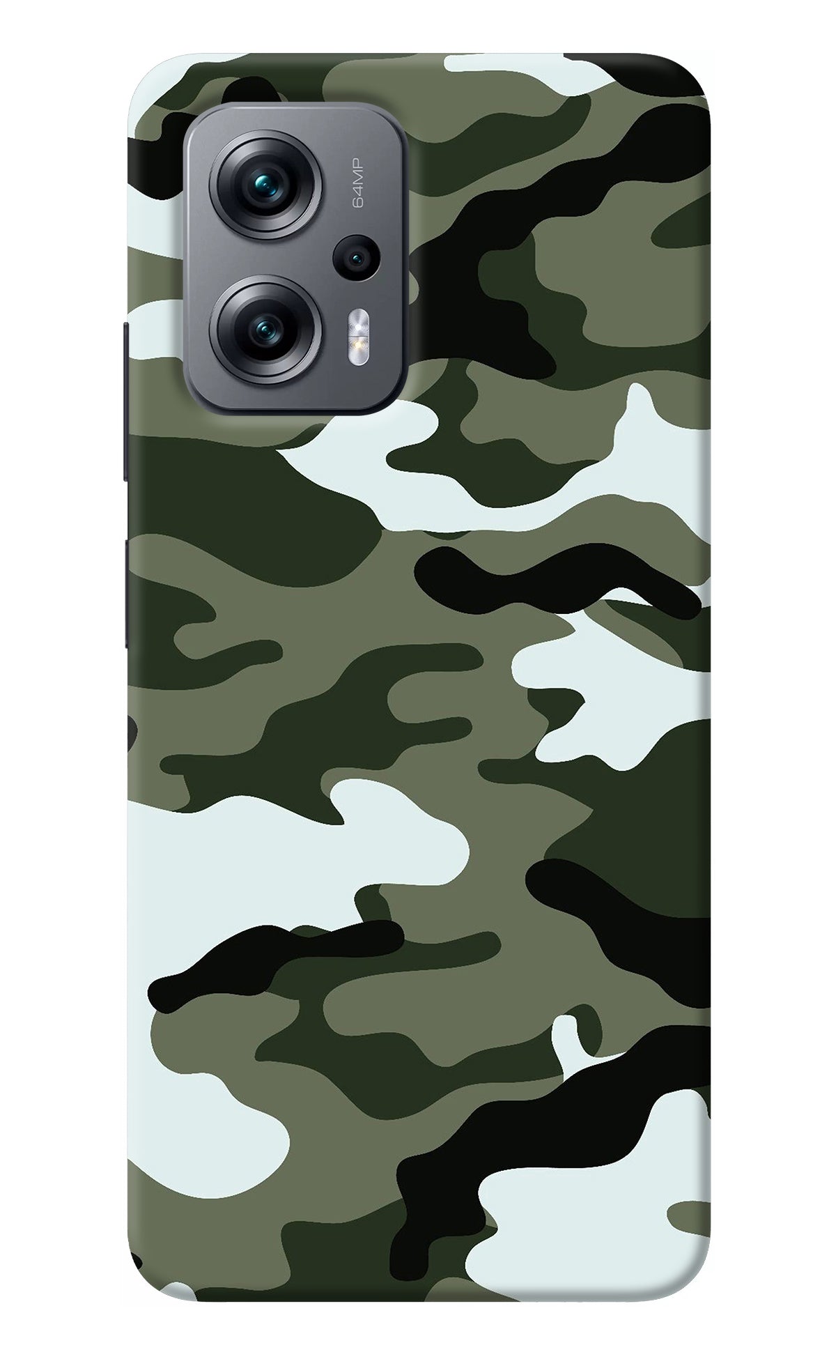 Camouflage Redmi K50i Back Cover