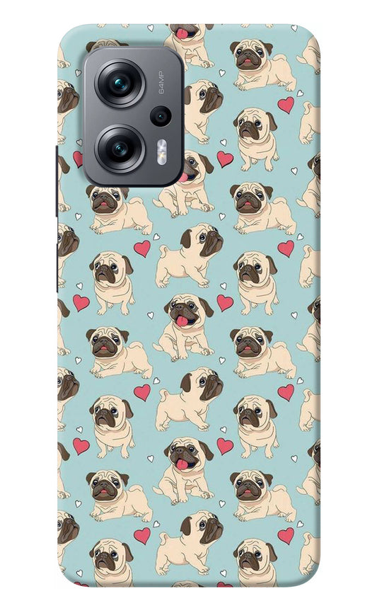 Pug Dog Redmi K50i Back Cover