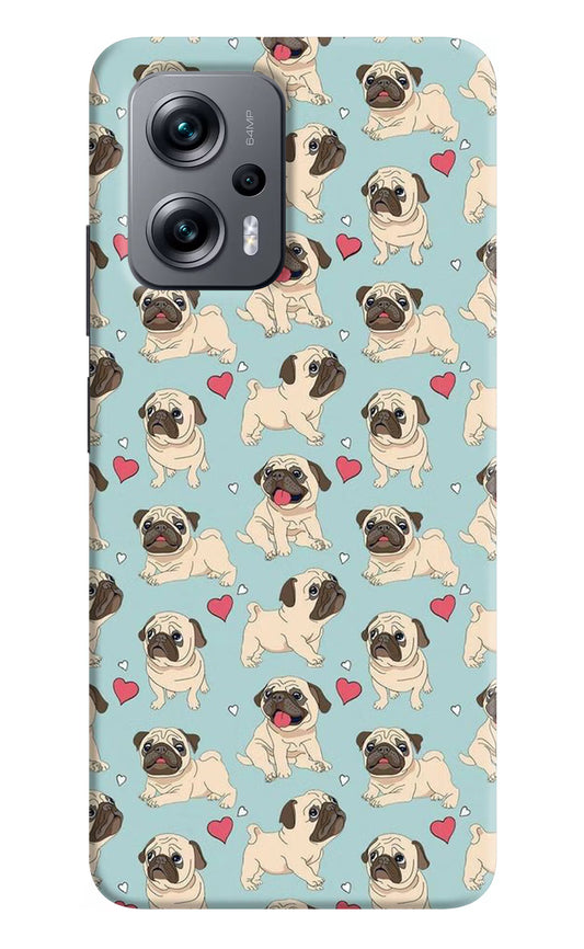Pug Dog Redmi K50i Hard Case Back Cover by Casekaro
