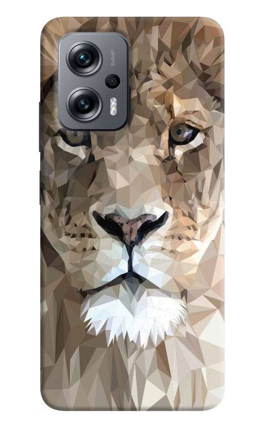 Lion Art Redmi K50i Hard Case Back Cover by Casekaro