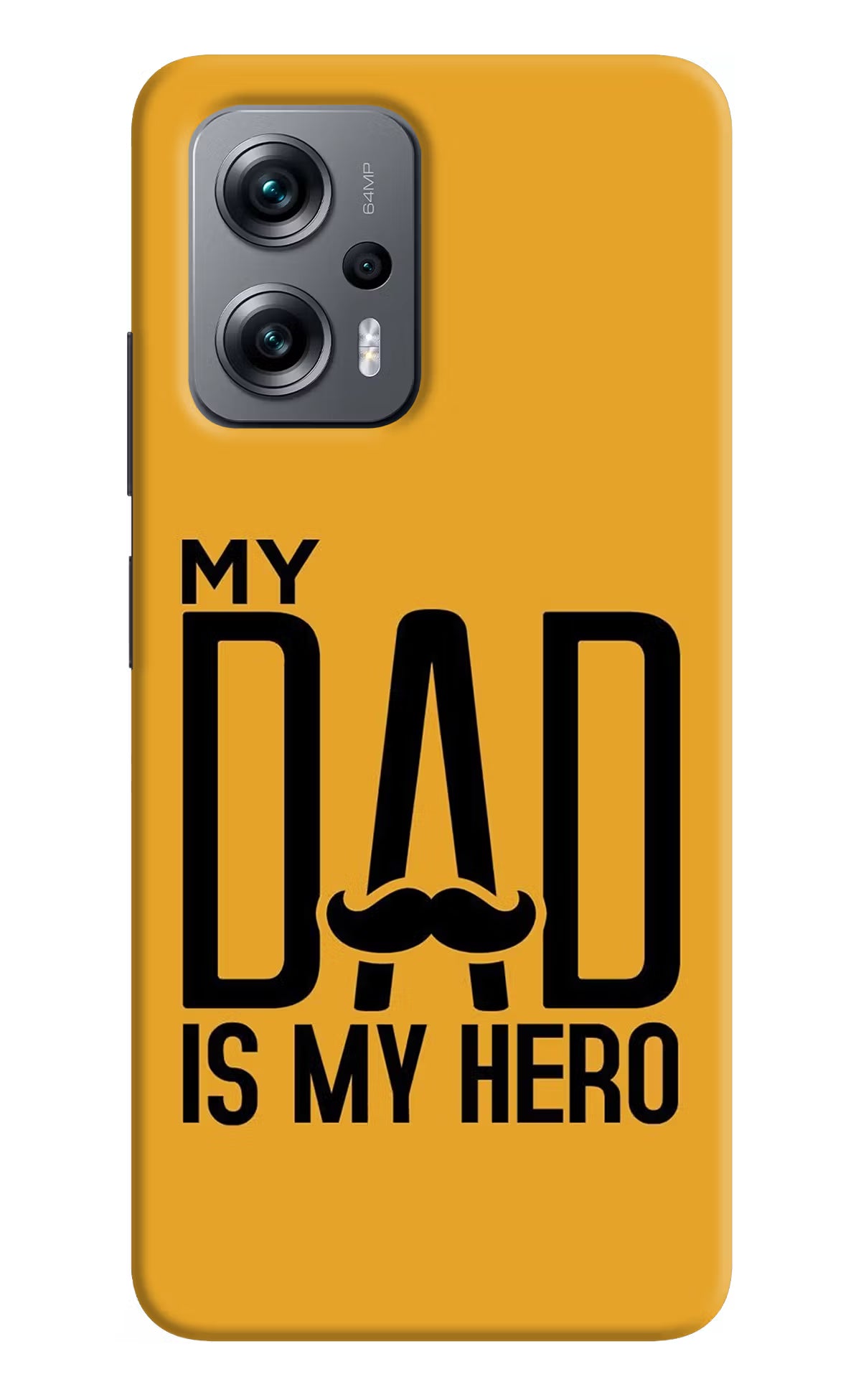 My Dad Is My Hero Redmi K50i Hard Case Back Cover by Casekaro