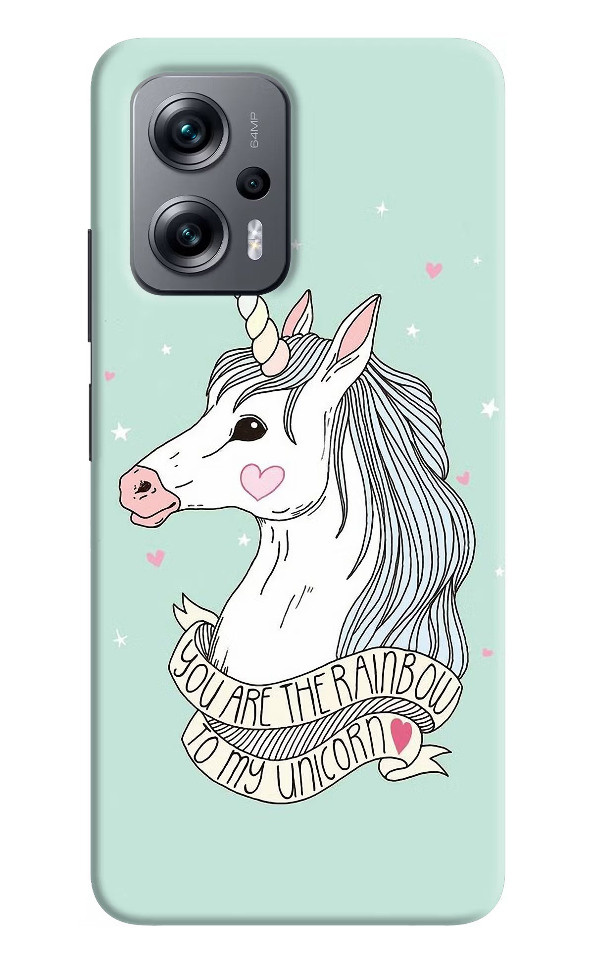 Unicorn Wallpaper Redmi K50i Hard Case Back Cover by Casekaro