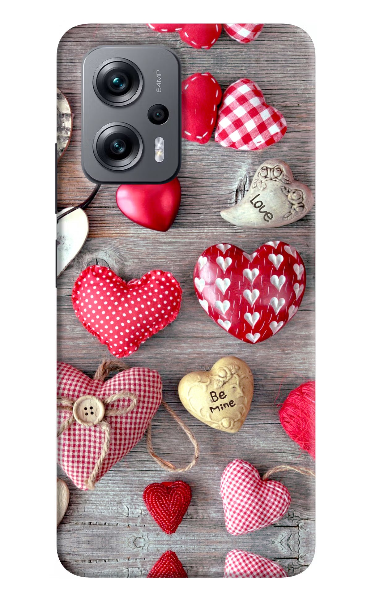 Love Wallpaper Redmi K50i Hard Case Back Cover by Casekaro