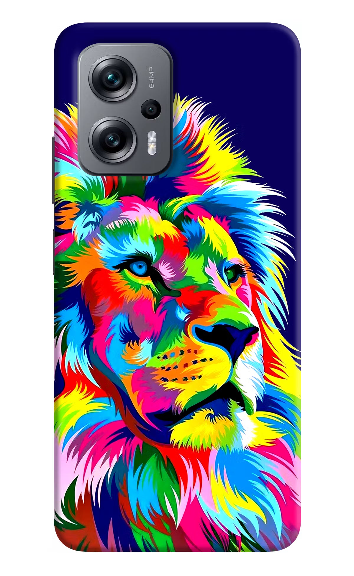 Vector Art Lion Redmi K50i Hard Case Back Cover by Casekaro