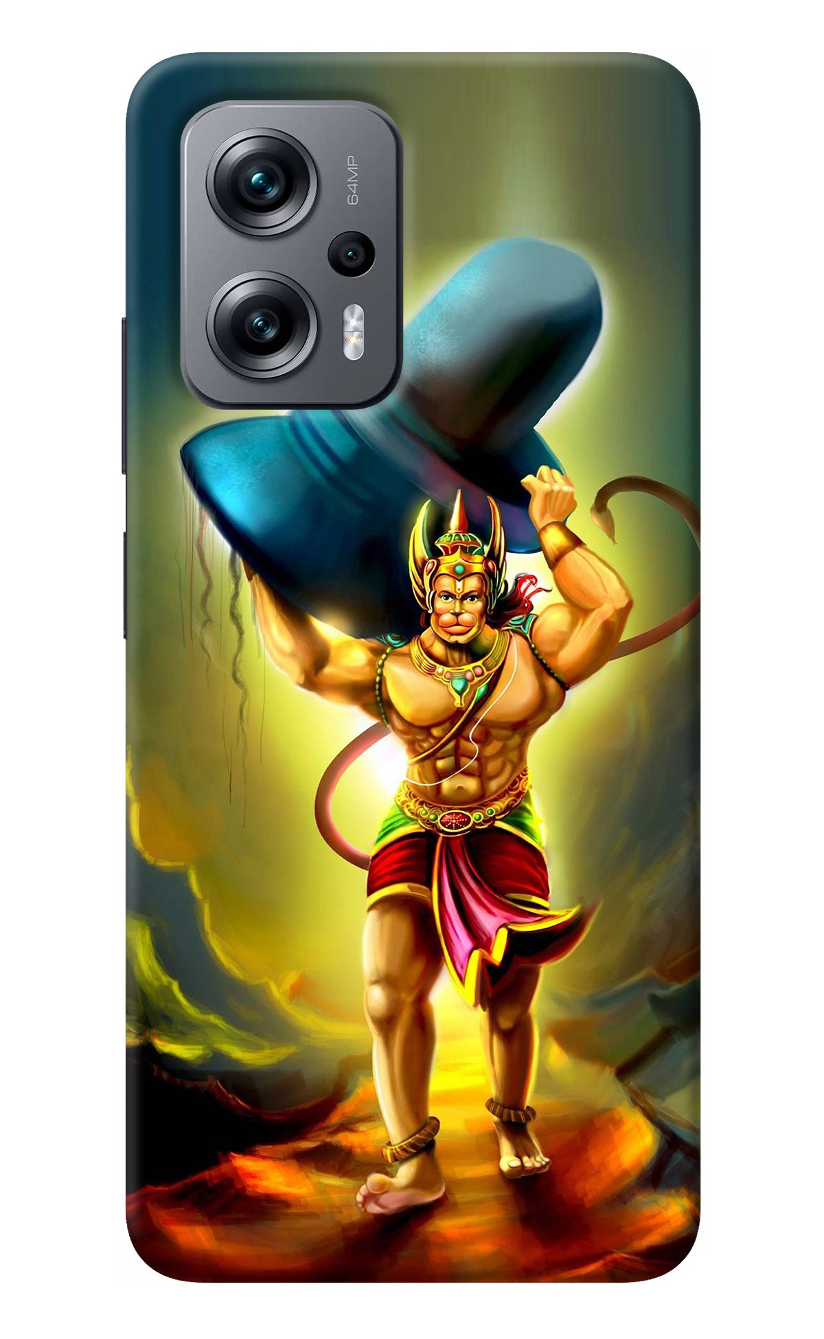 Lord Hanuman Redmi K50i Back Cover